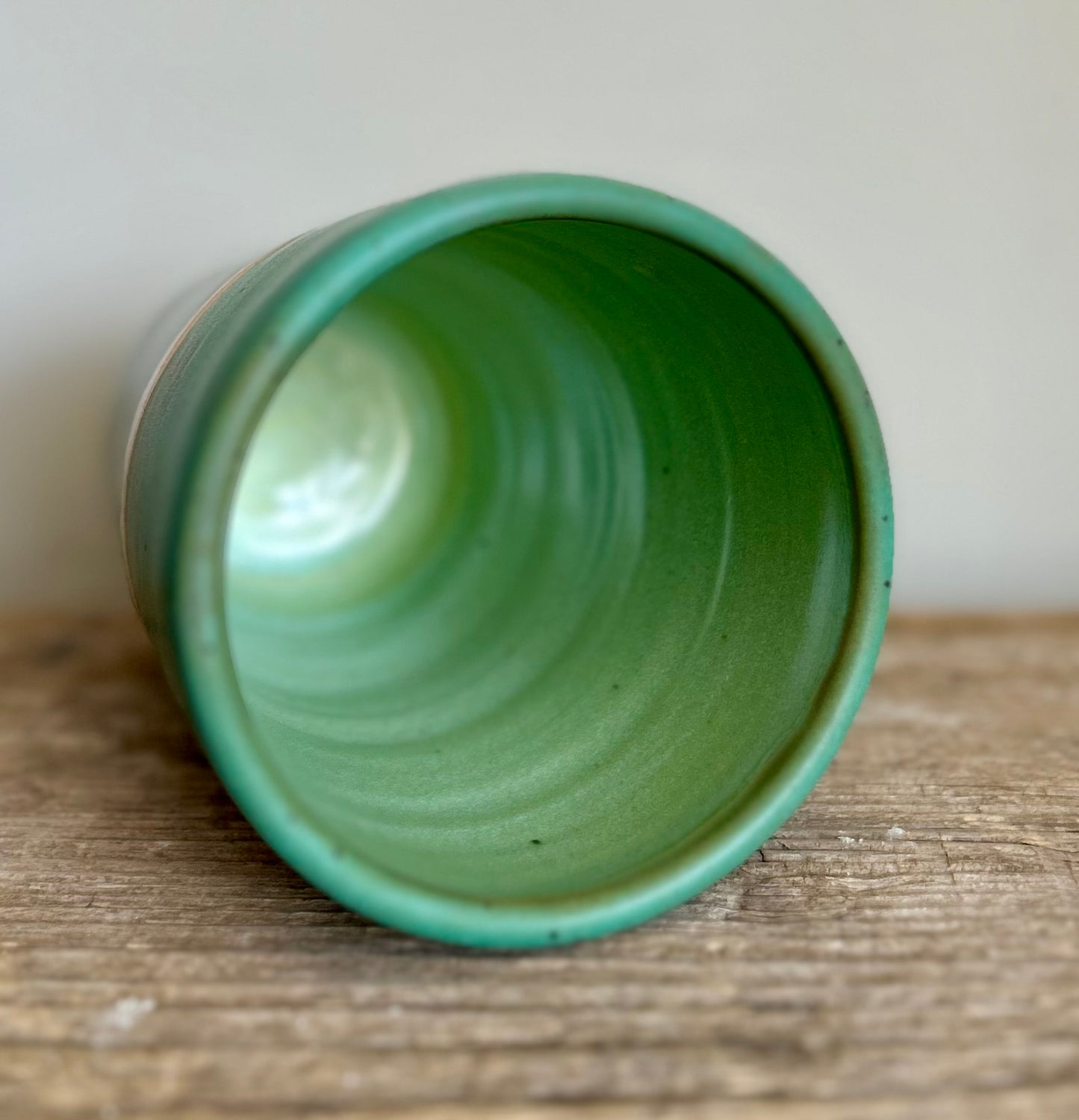 Abstract Floral Carved Tumbler
