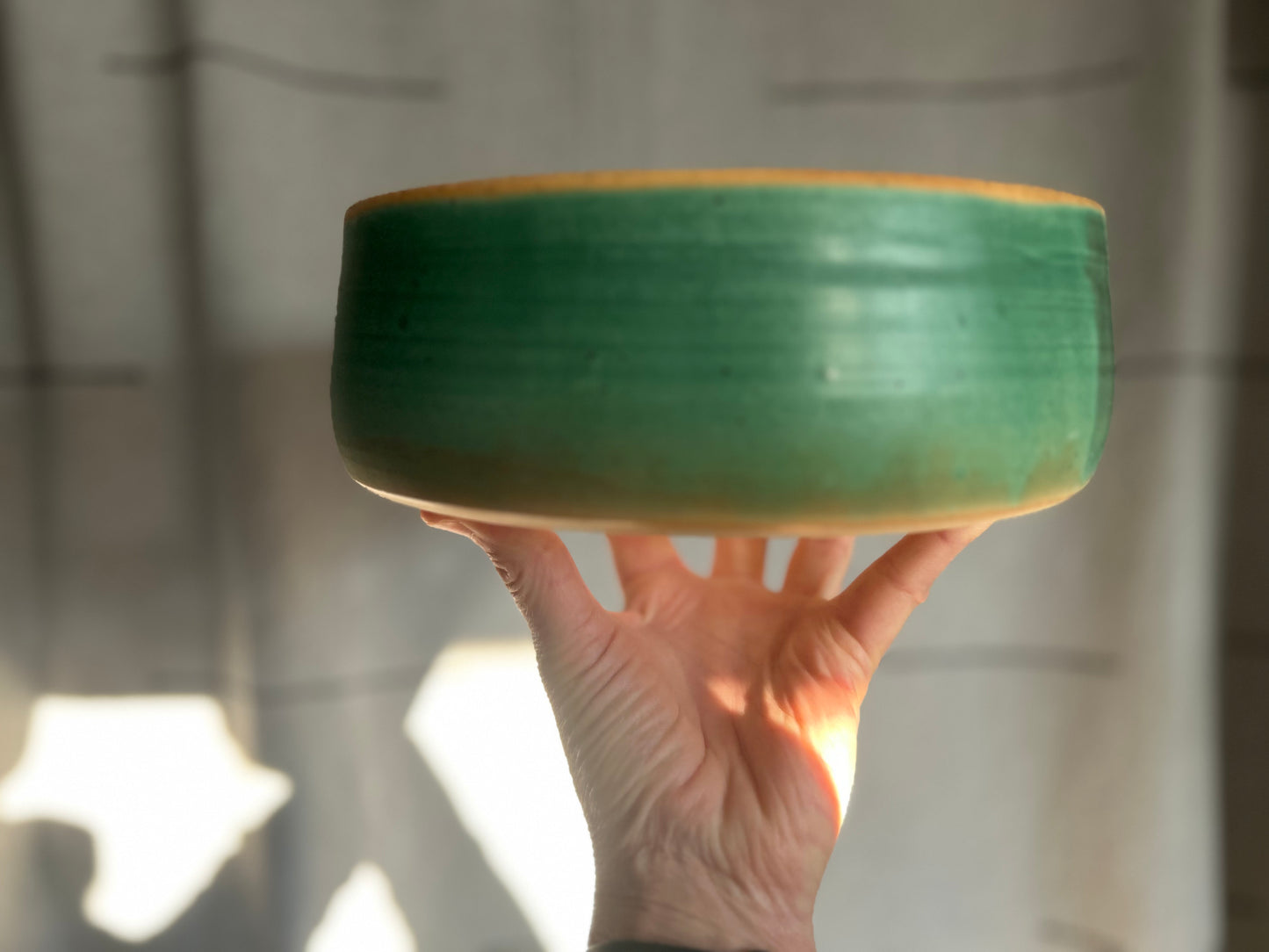 Abstract Daisy Gathering Bowl