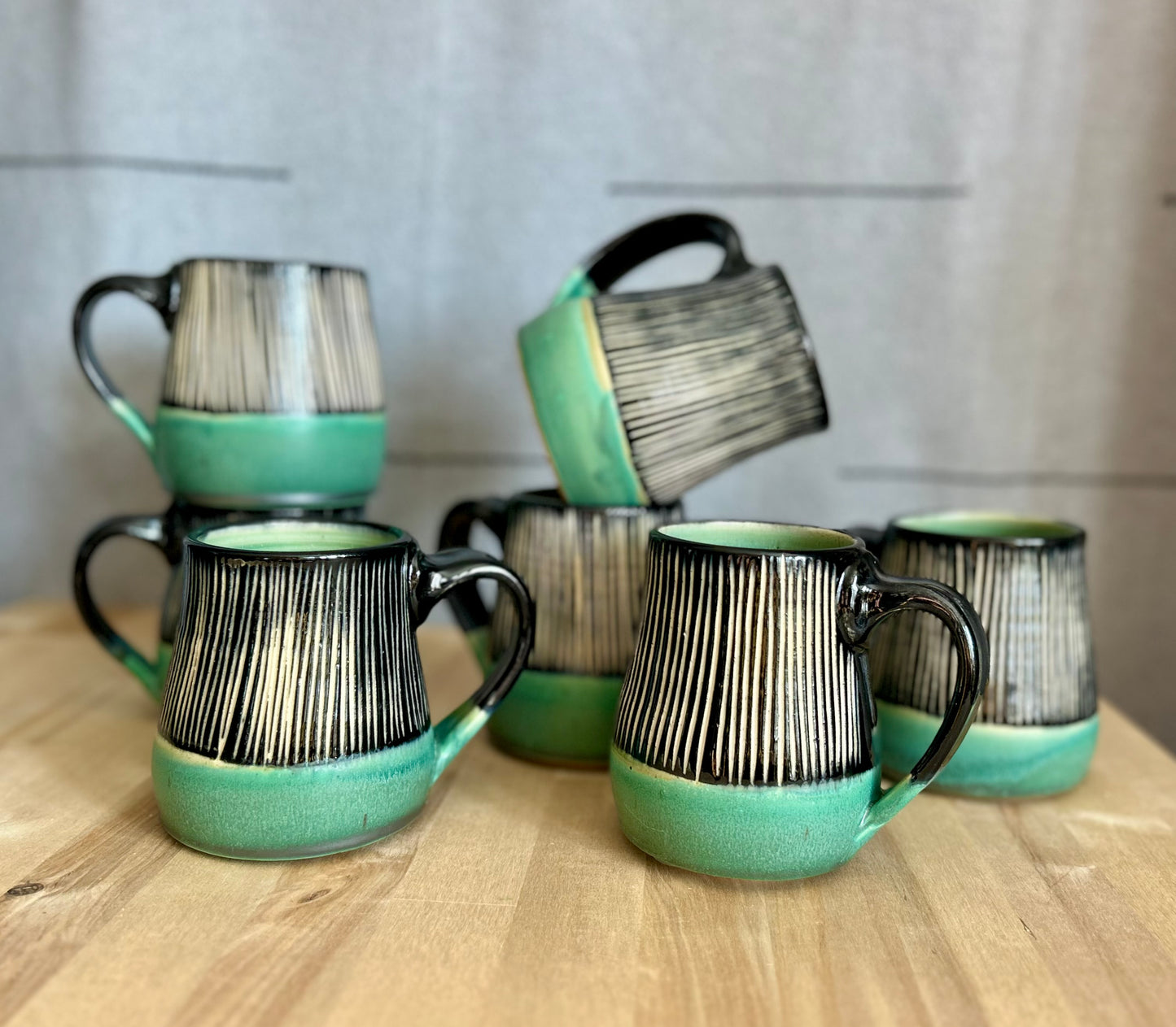 Reeds Mug Satin Patina