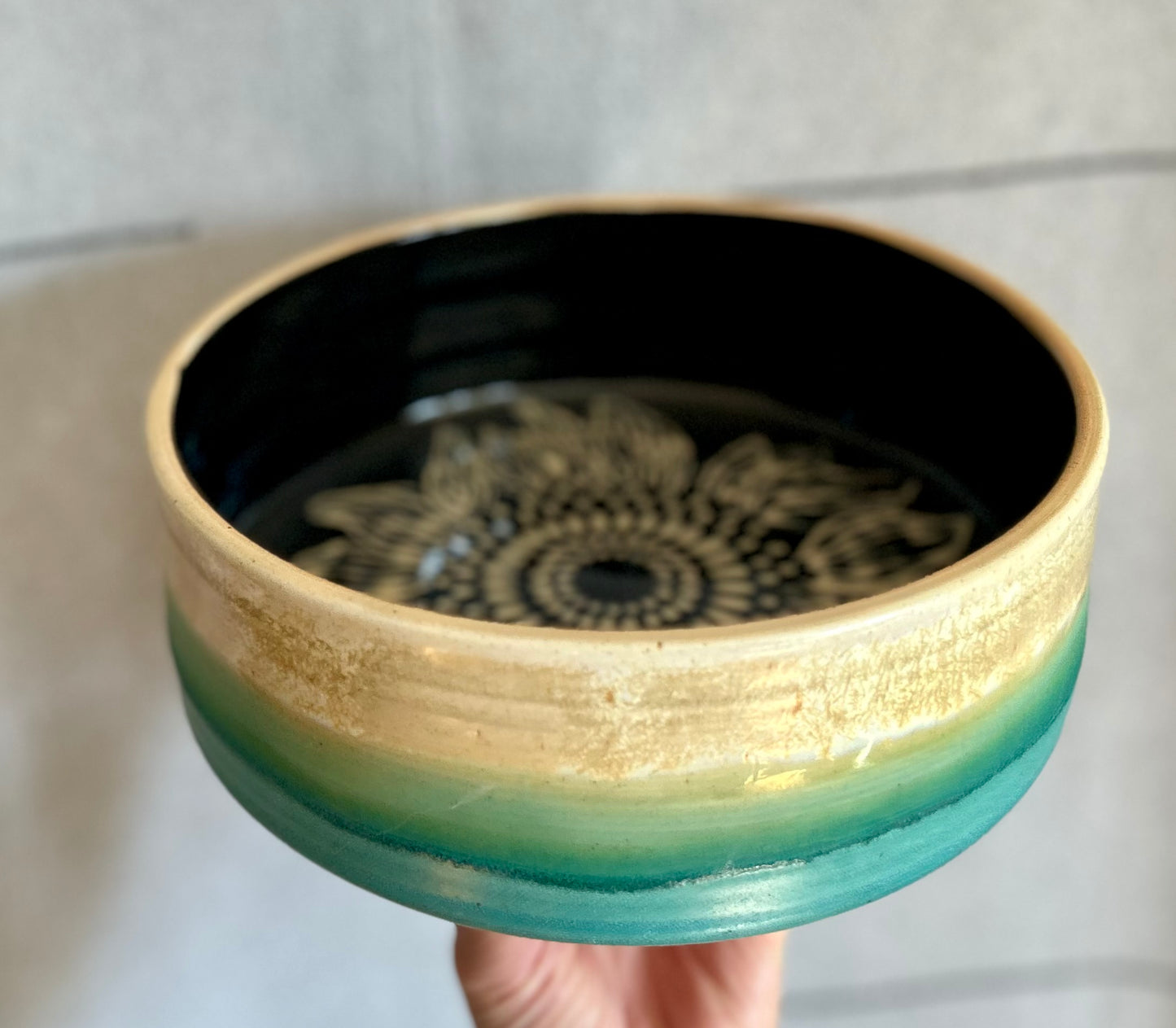 Sunflower Gathering Bowl