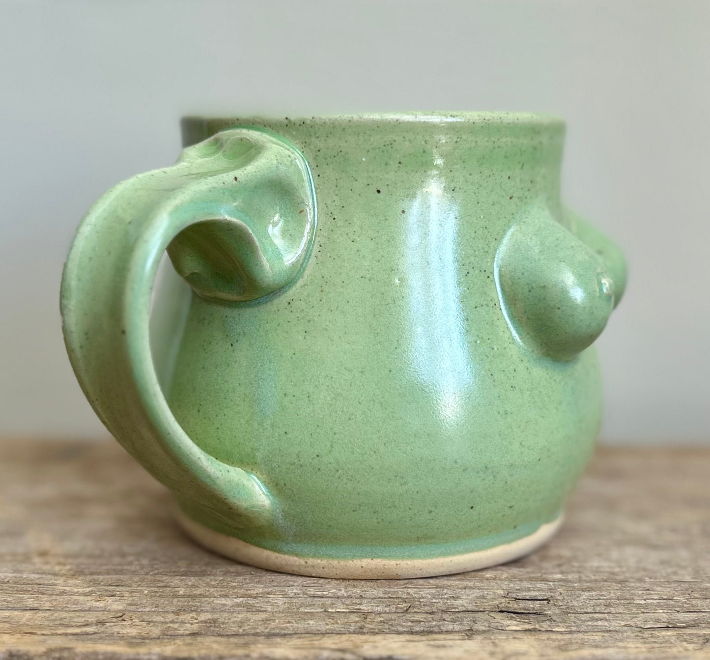 Key Lime Goddess Mug, right hand