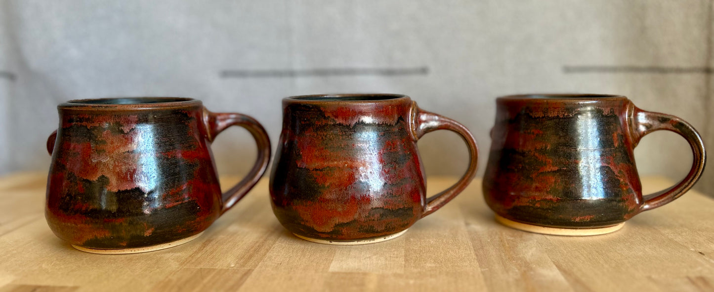 Burnt Copper Goddess Mug (Right Hand)