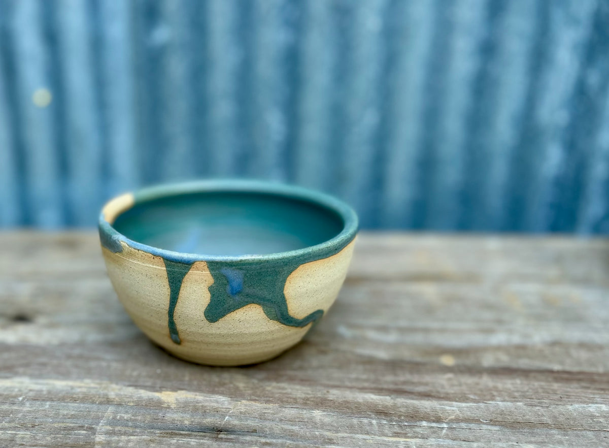 Slate Drip Mini Bowl