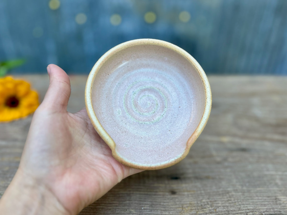 Hollyhock Spoon Rest