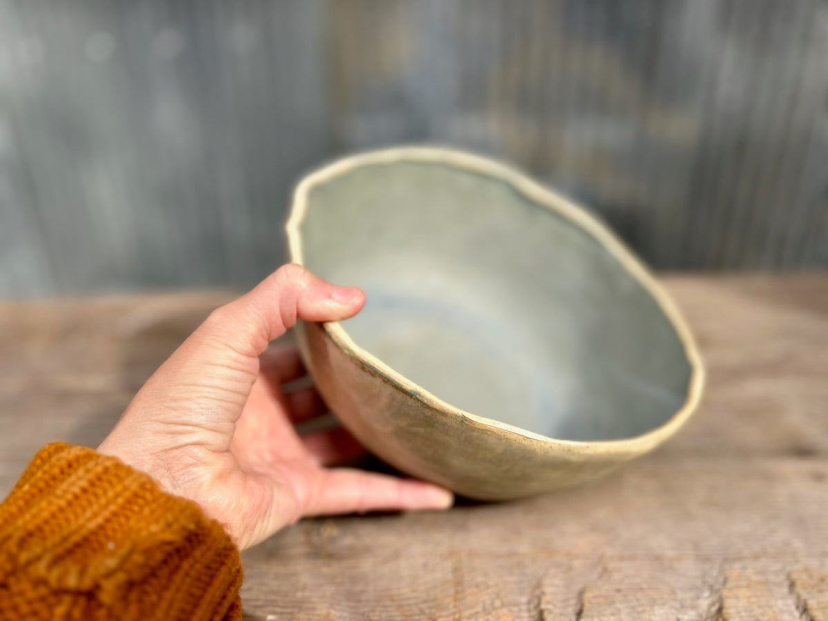 Limestone & Slate Serving Bowl