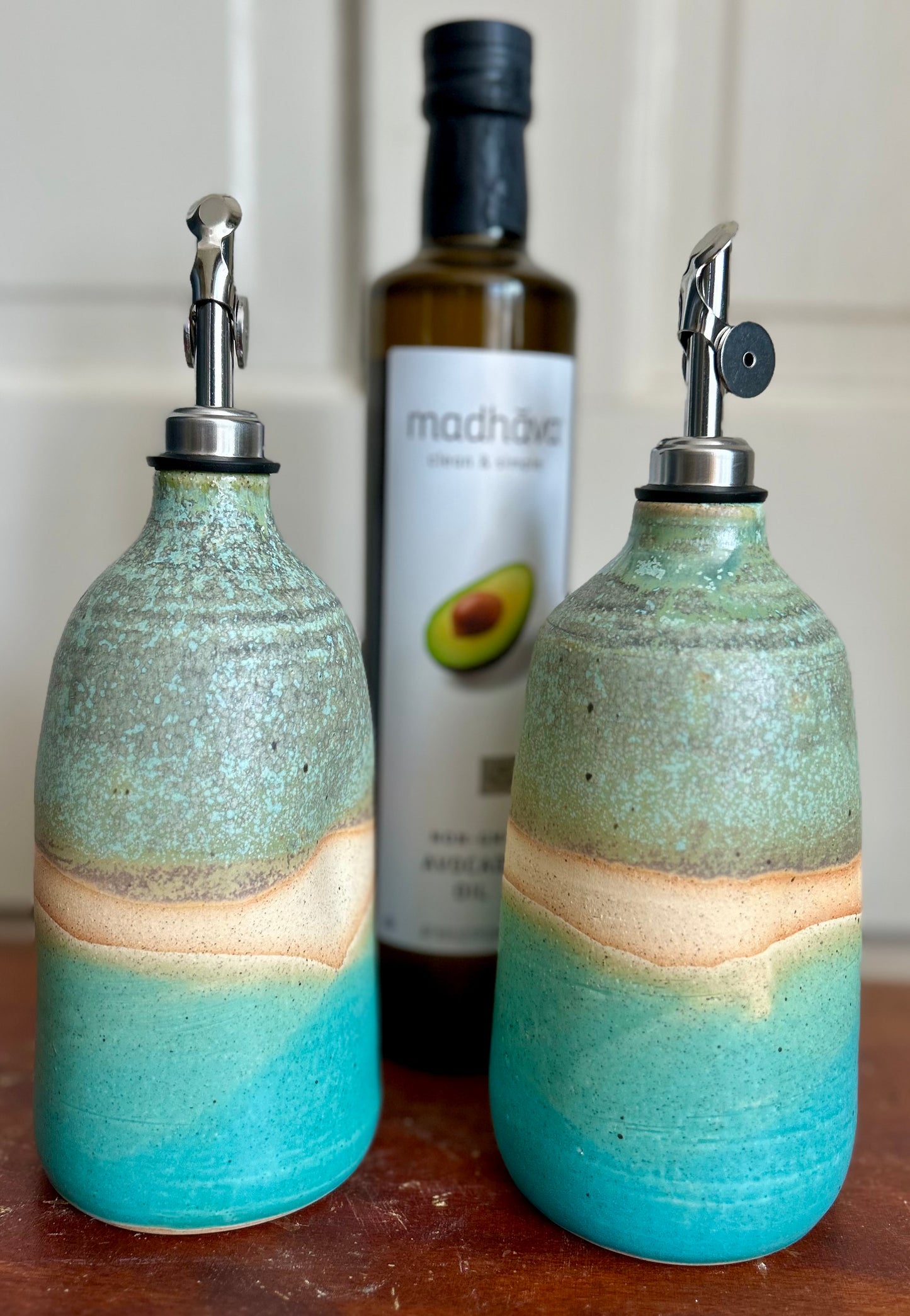 Lichen Over Lake Oil Bottle