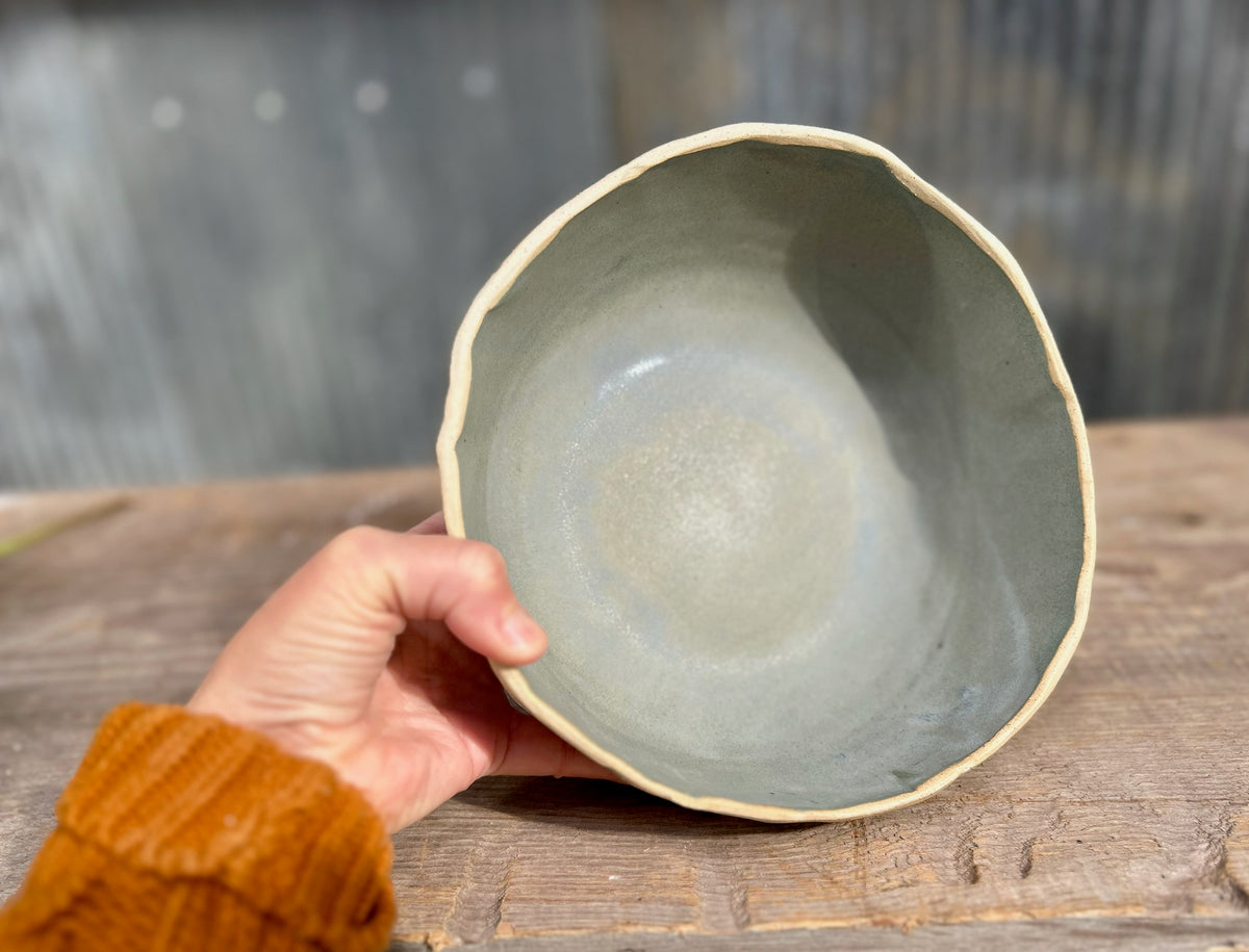 Limestone & Slate Serving Bowl