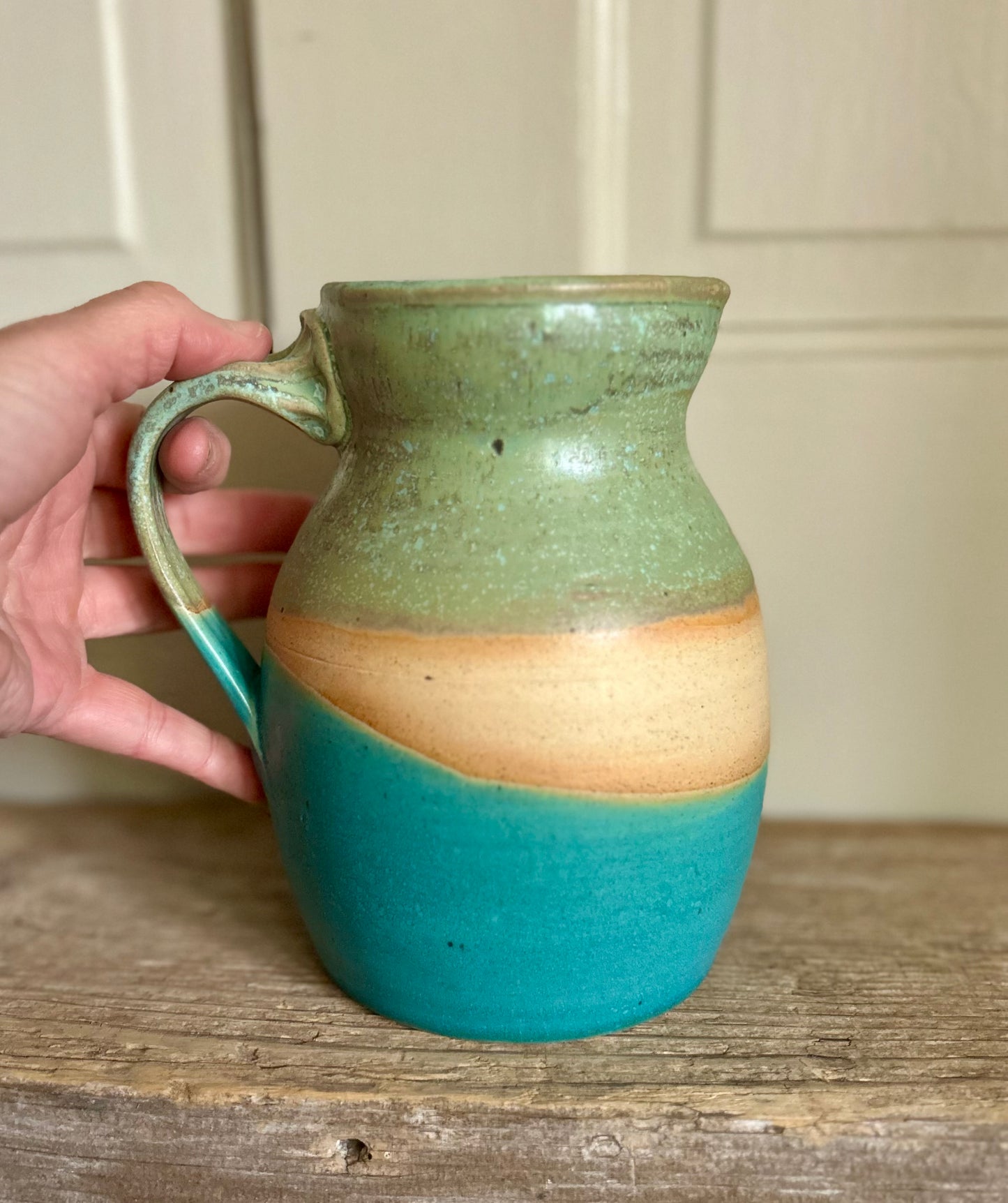 Lichen Over Water Pitcher