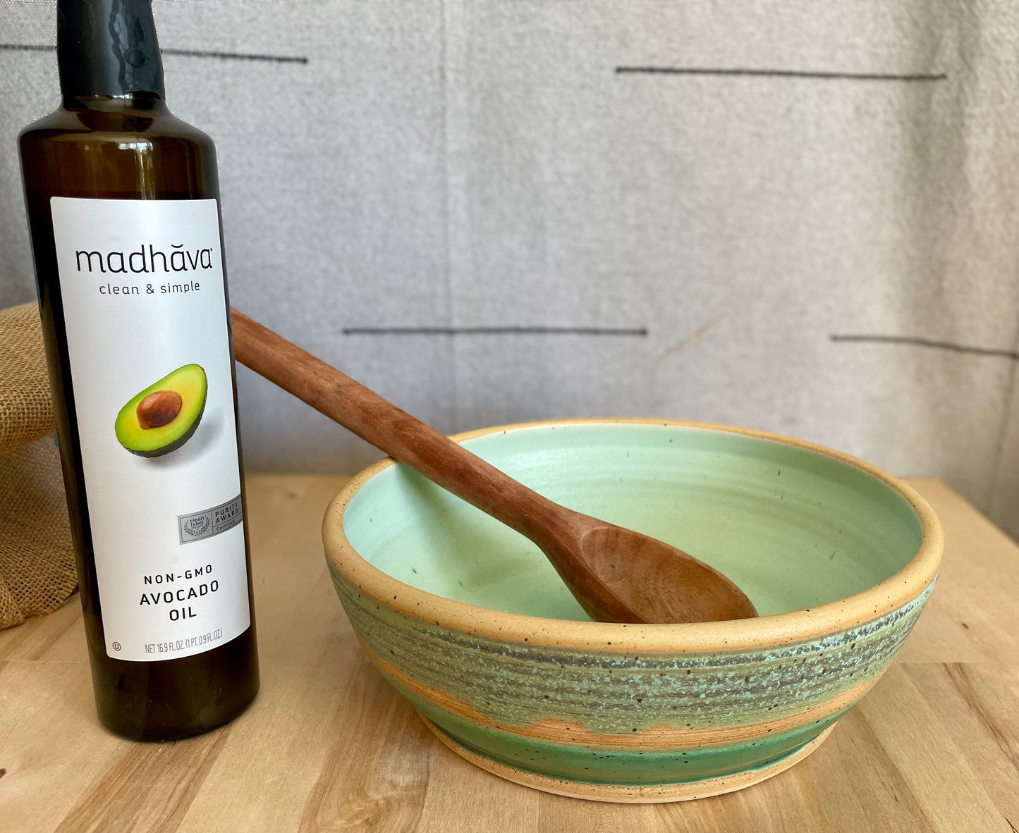 Lichen Bed Serving Bowl