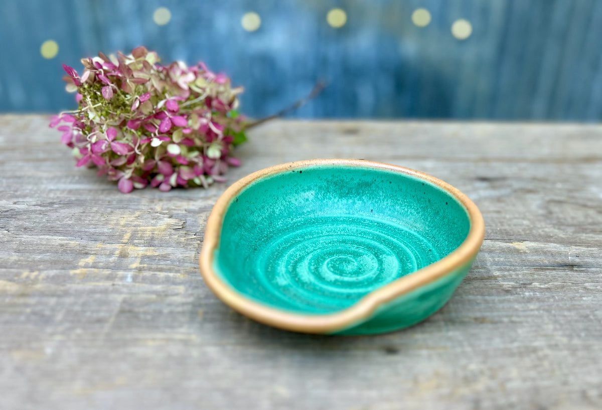 Satin Patina Spoon Rest