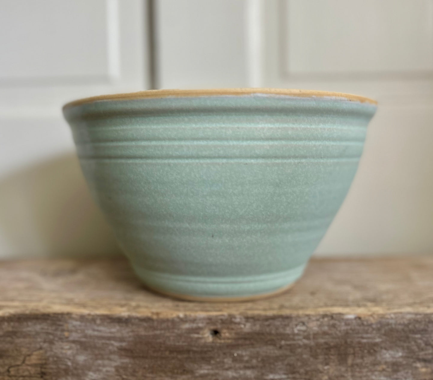 Olive Blossom & Mint Serving Bowl
