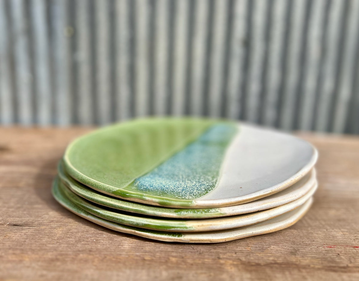 Mossy Alabaster Dinner Plate