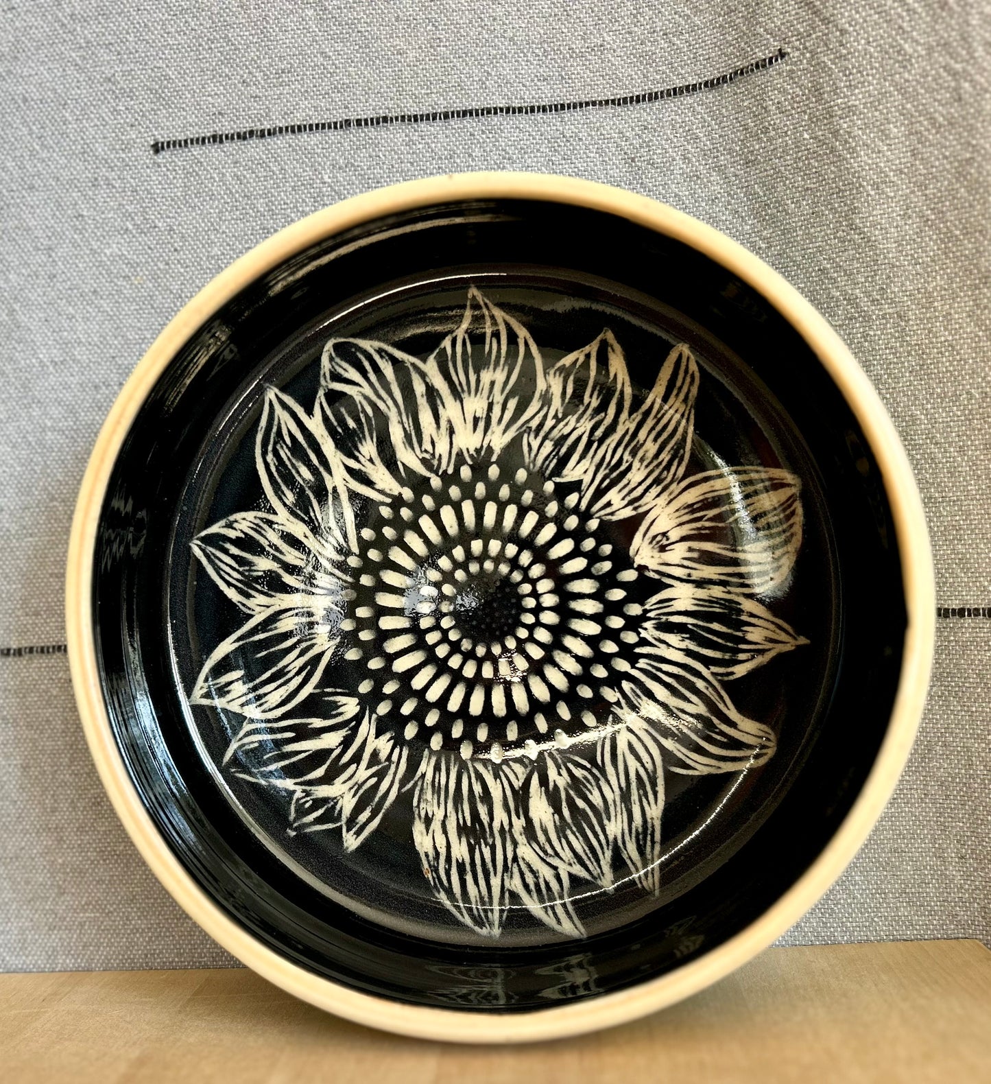 Sunflower Gathering Bowl