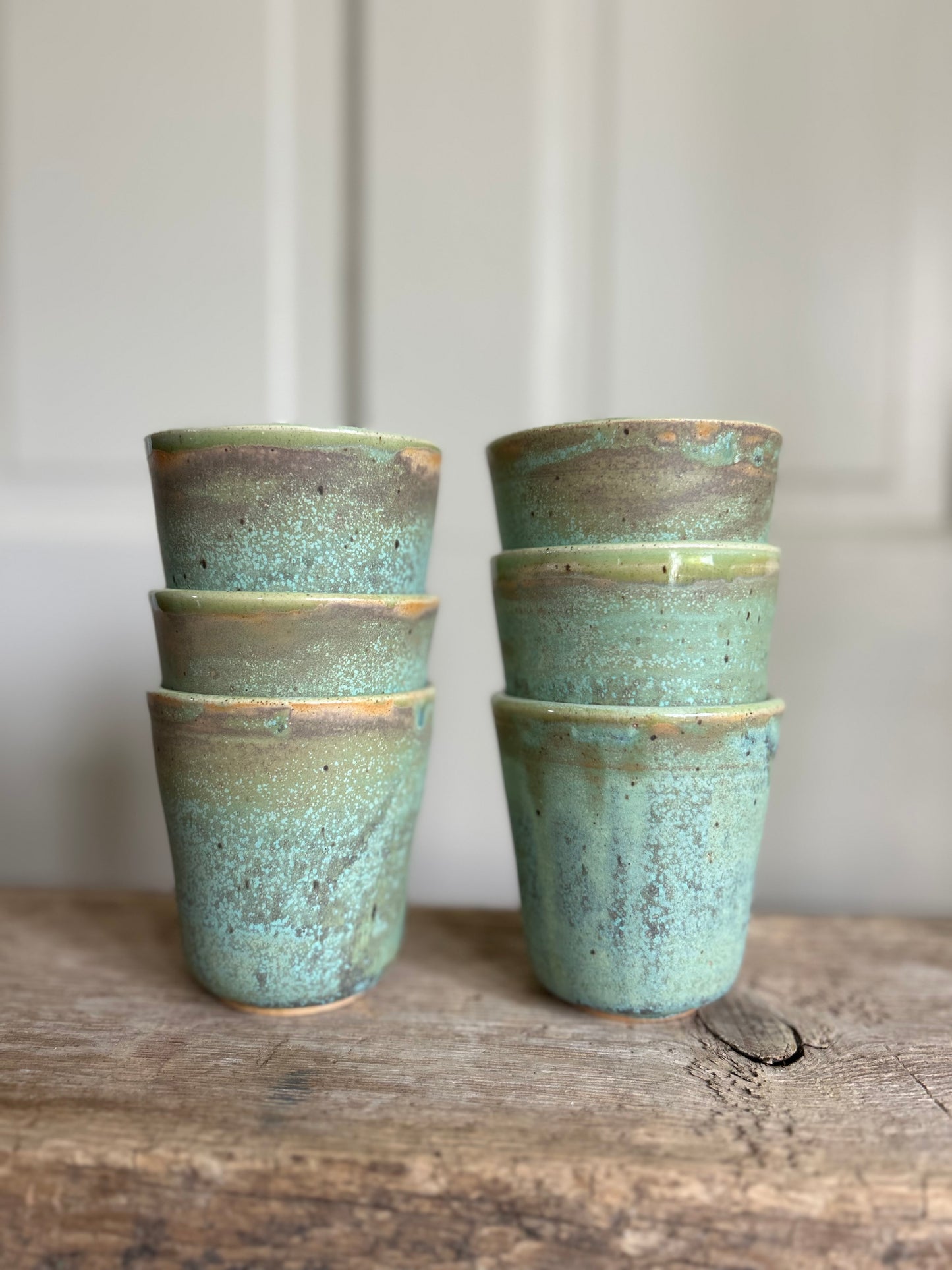 Lichen Cups, Set of 6