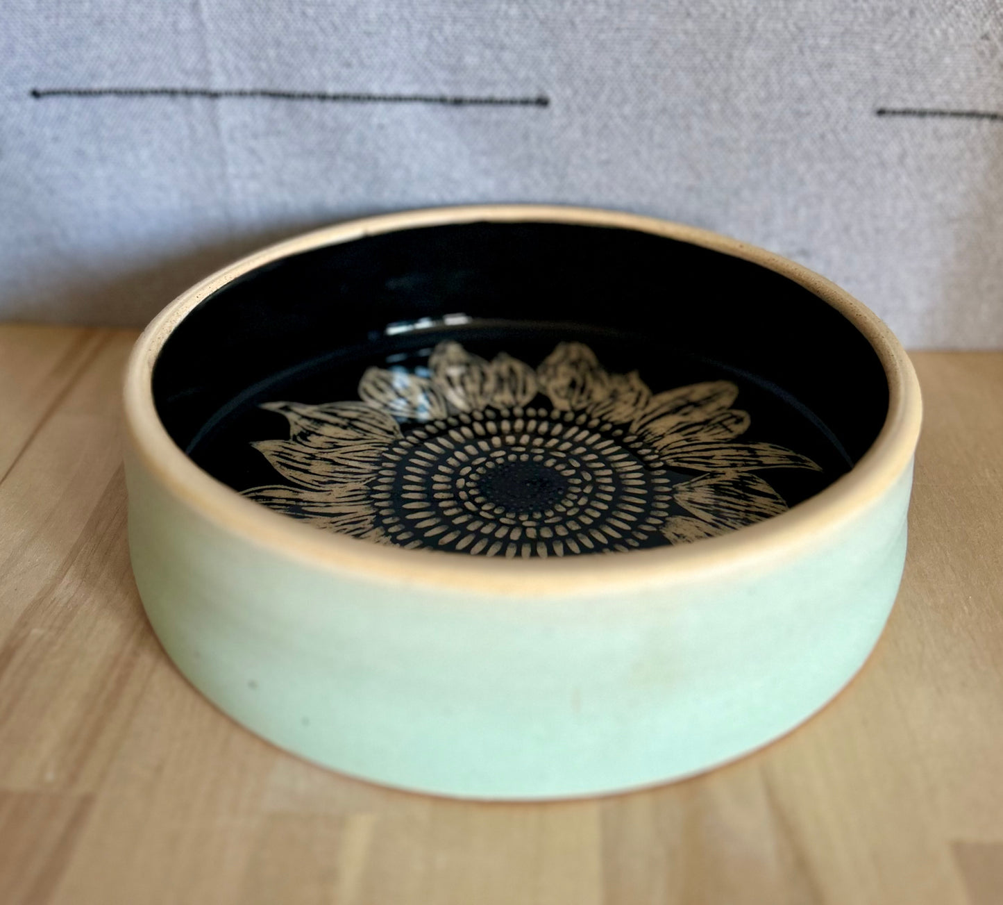 Sunflower Gathering Bowl