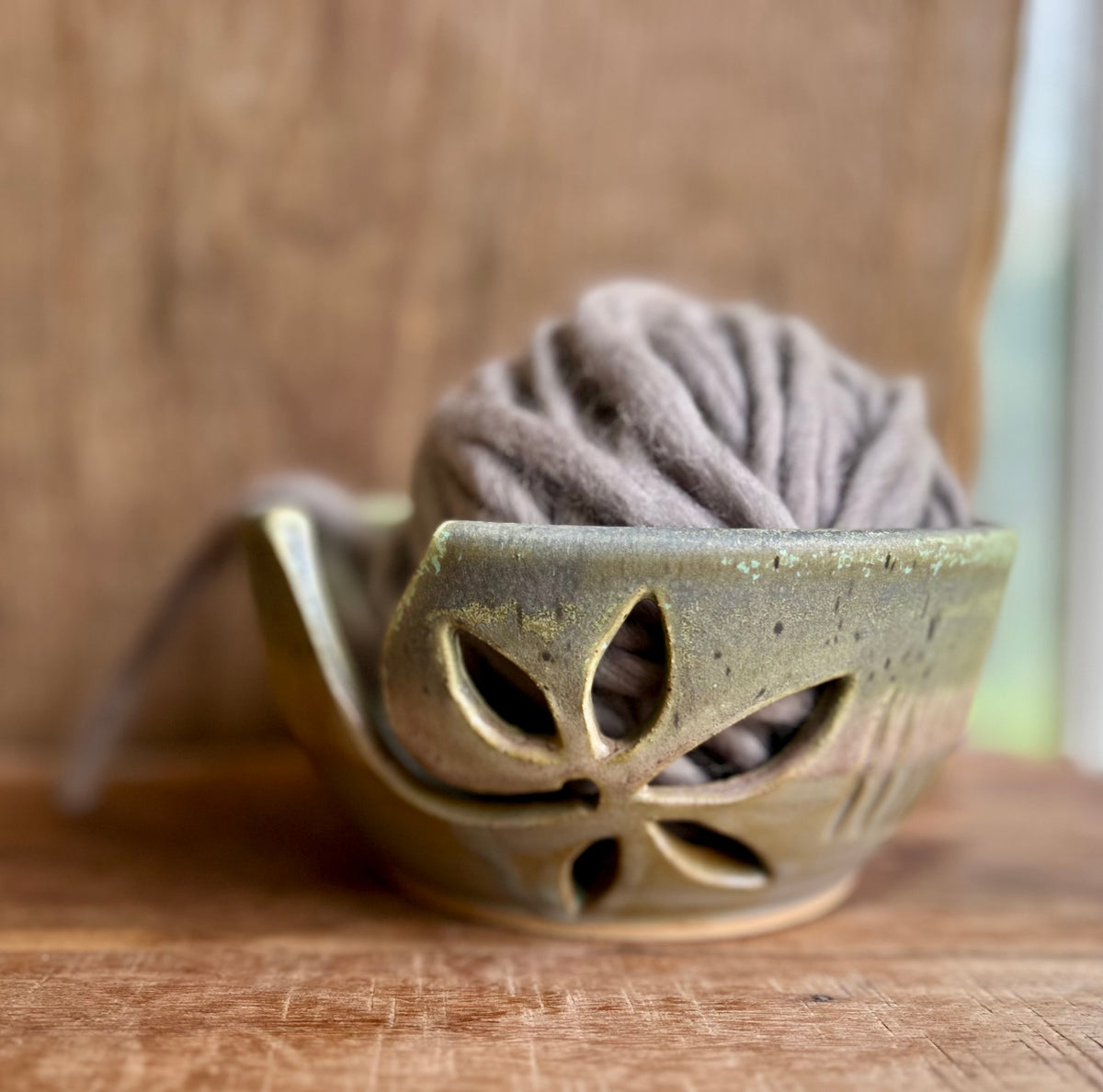 Forest Floor Yarn Bowl