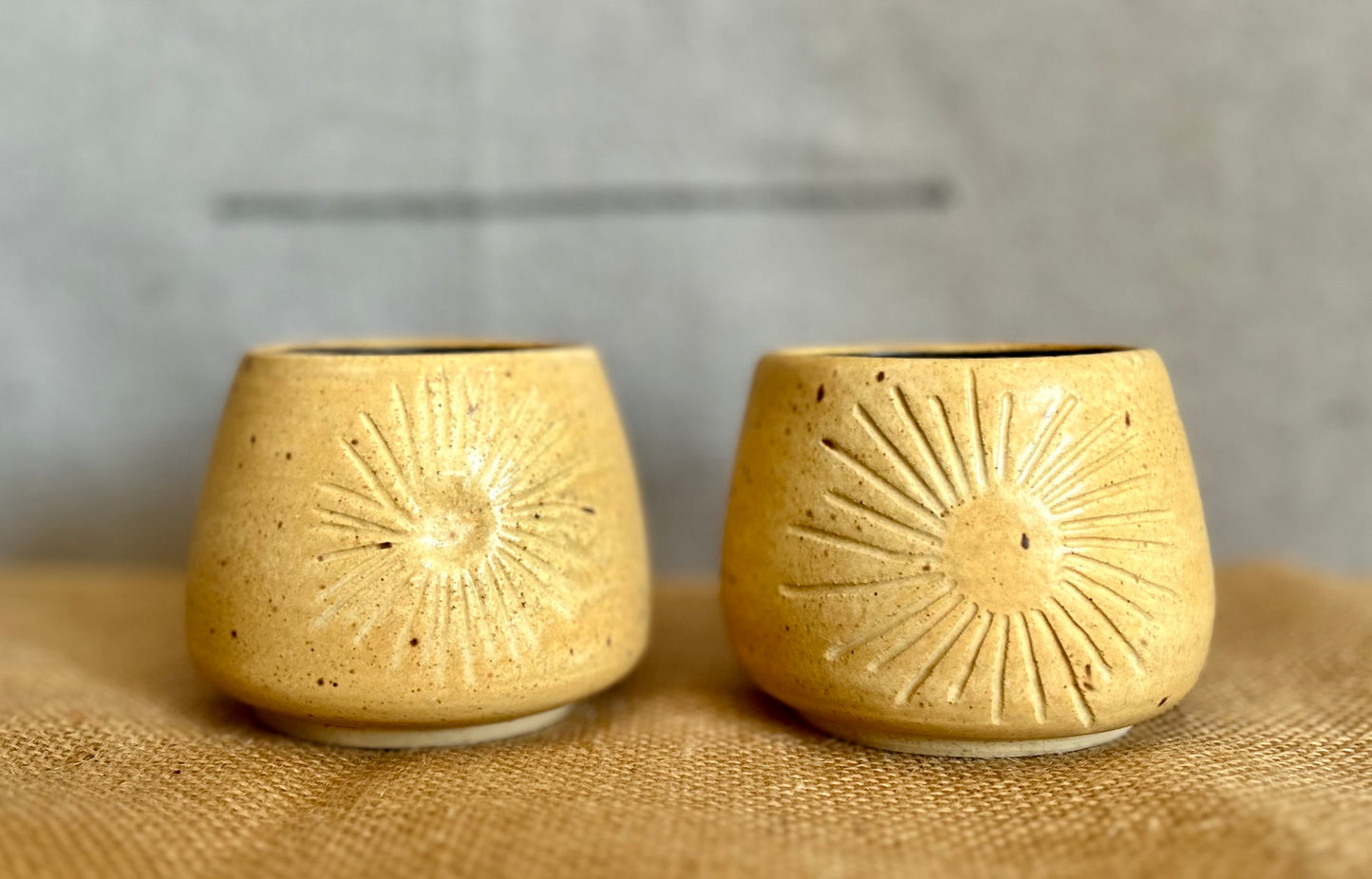 Wheat Sunburst Cup