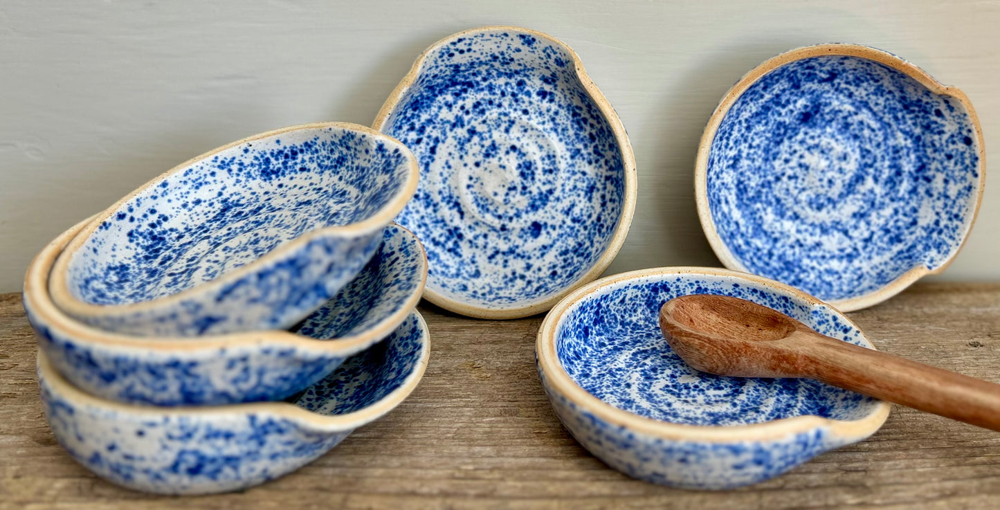 Vintage Splatterware Spoon Rest