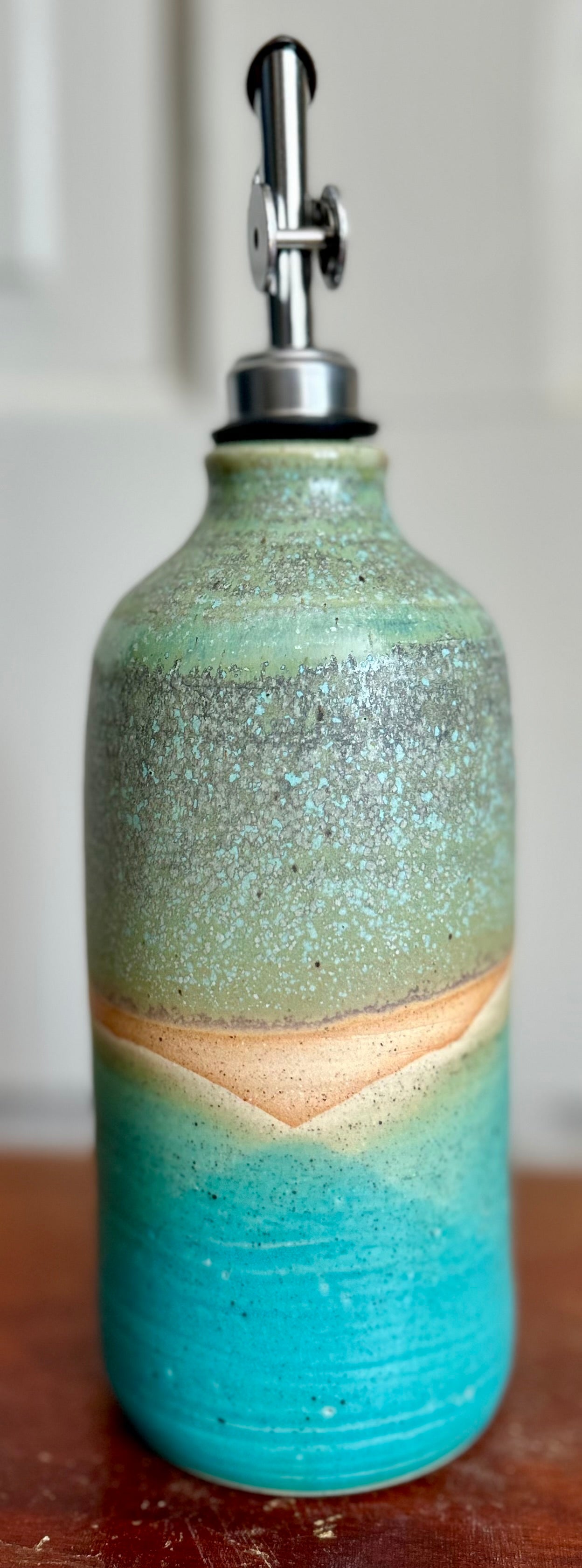 Lichen Over Lake Oil Bottle