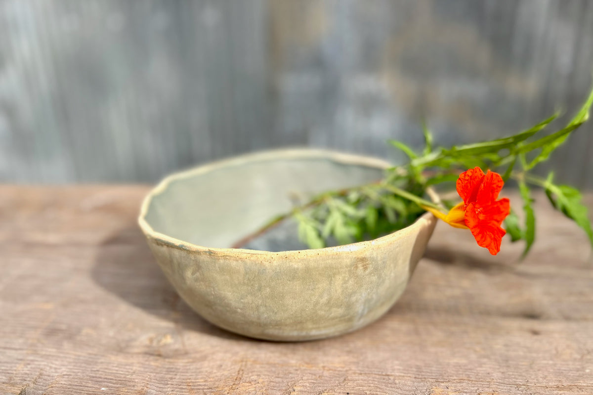 Limestone & Slate Serving Bowl