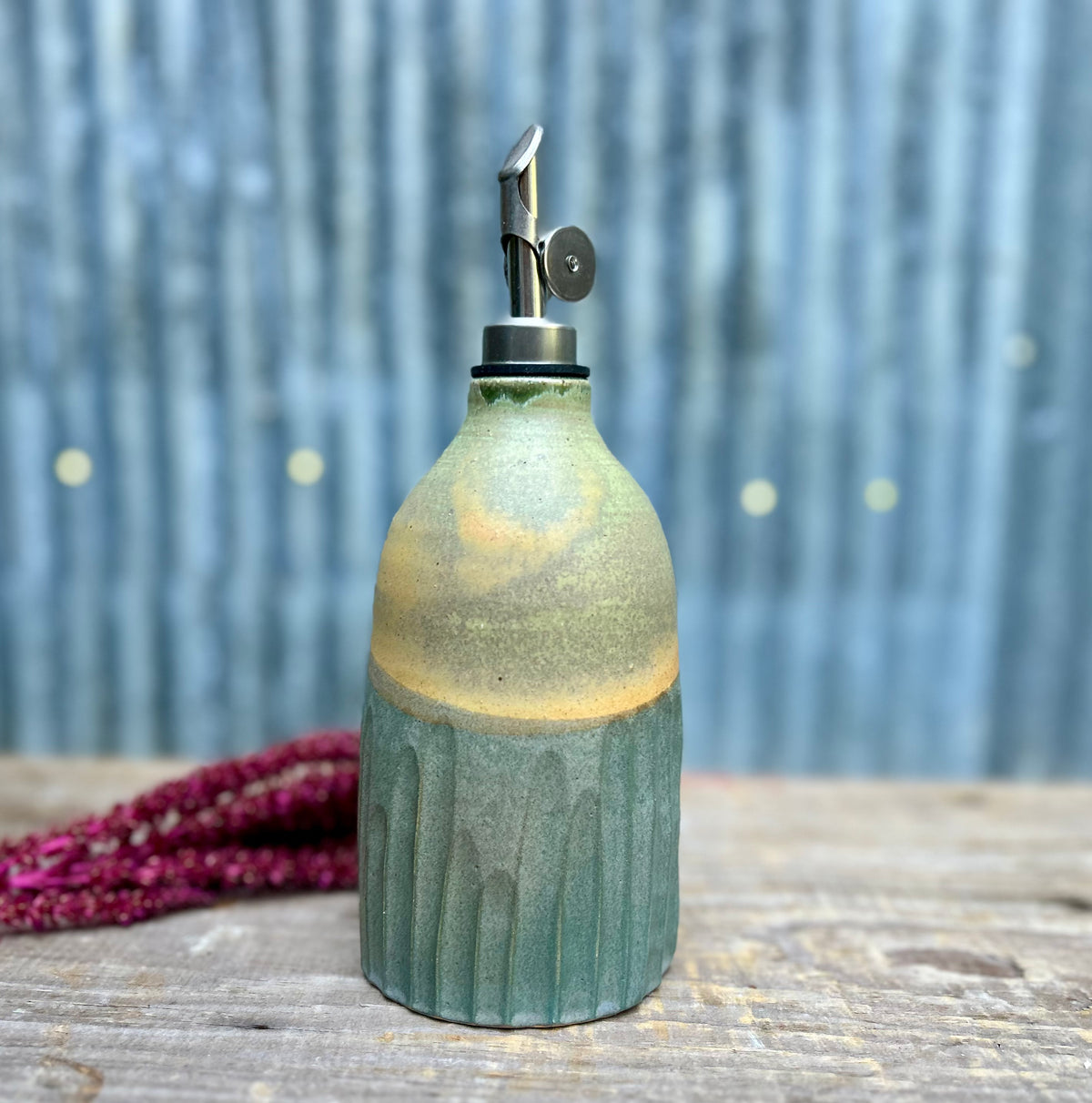 Lichen Over Slate Oil Bottle