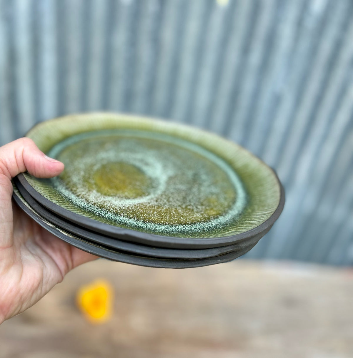 Forest Fern Salad Plate