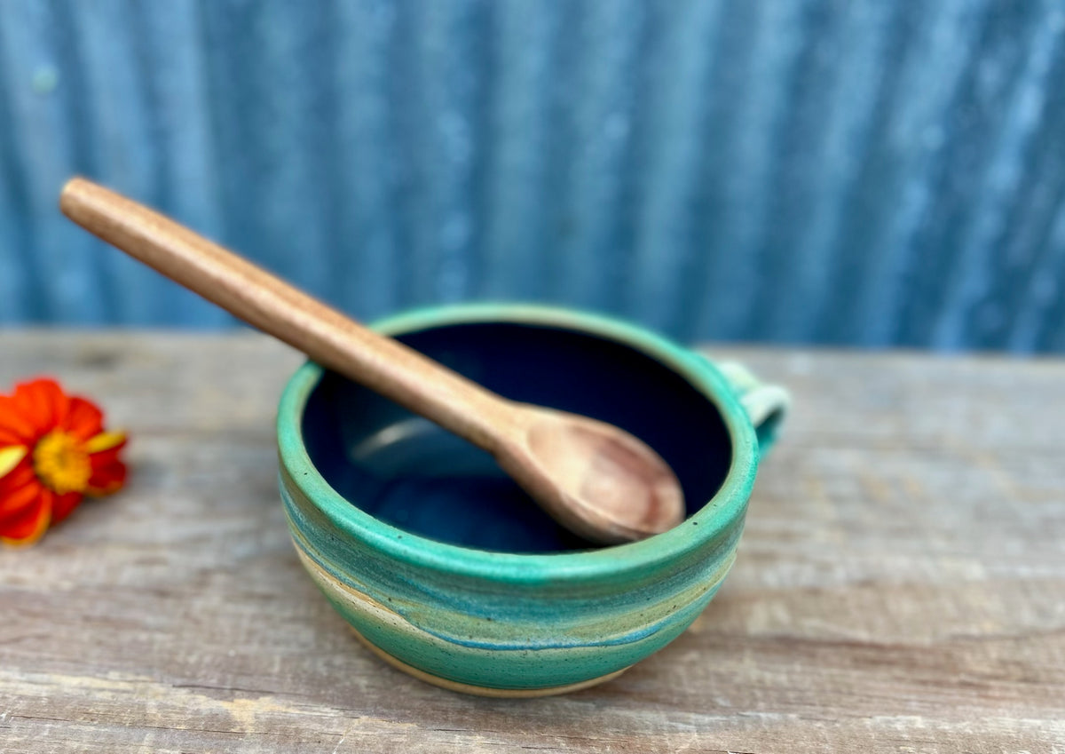Emerald Sky Soup Bowl