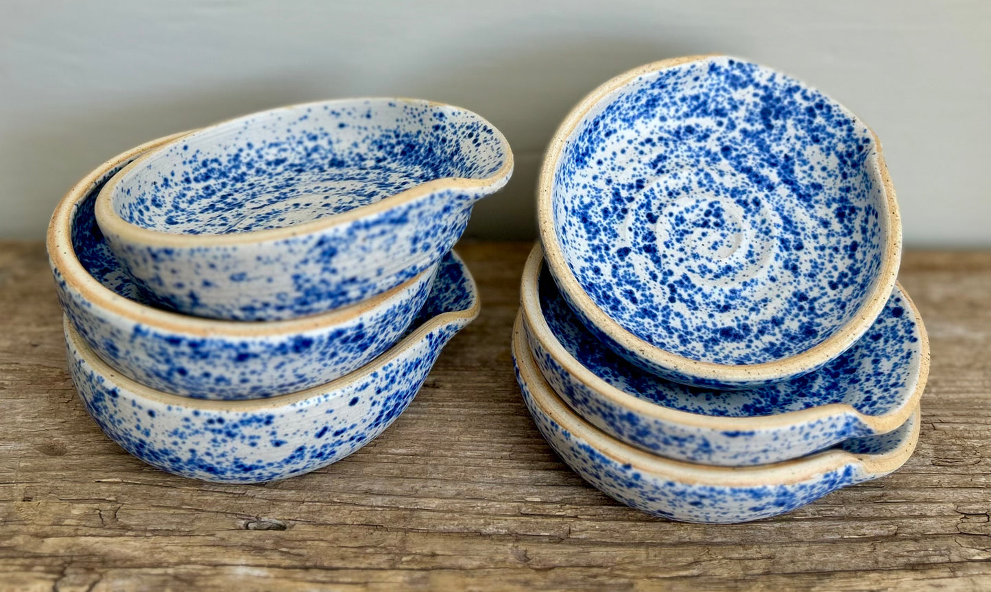Vintage Splatterware Spoon Rest