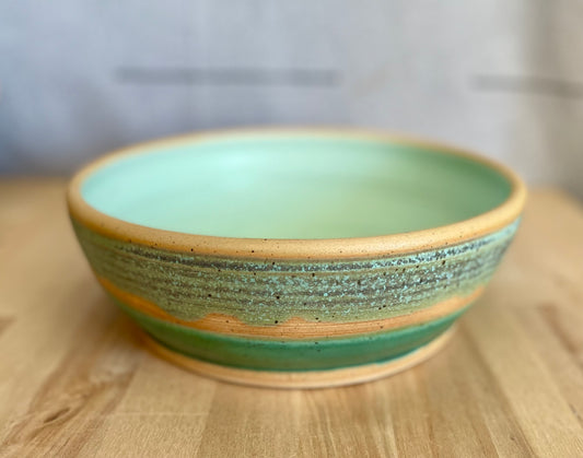 Lichen Bed Serving Bowl