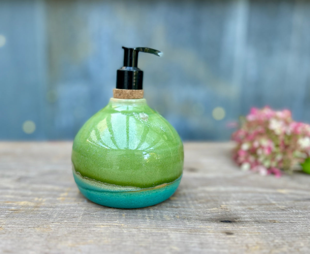Fern Over Water Soap Dispenser