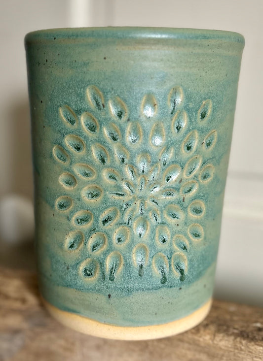Moss Fossil Utensil Holder