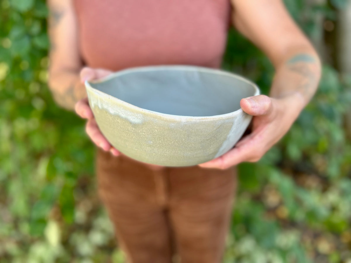 Limestone & Slate Serving Bowl