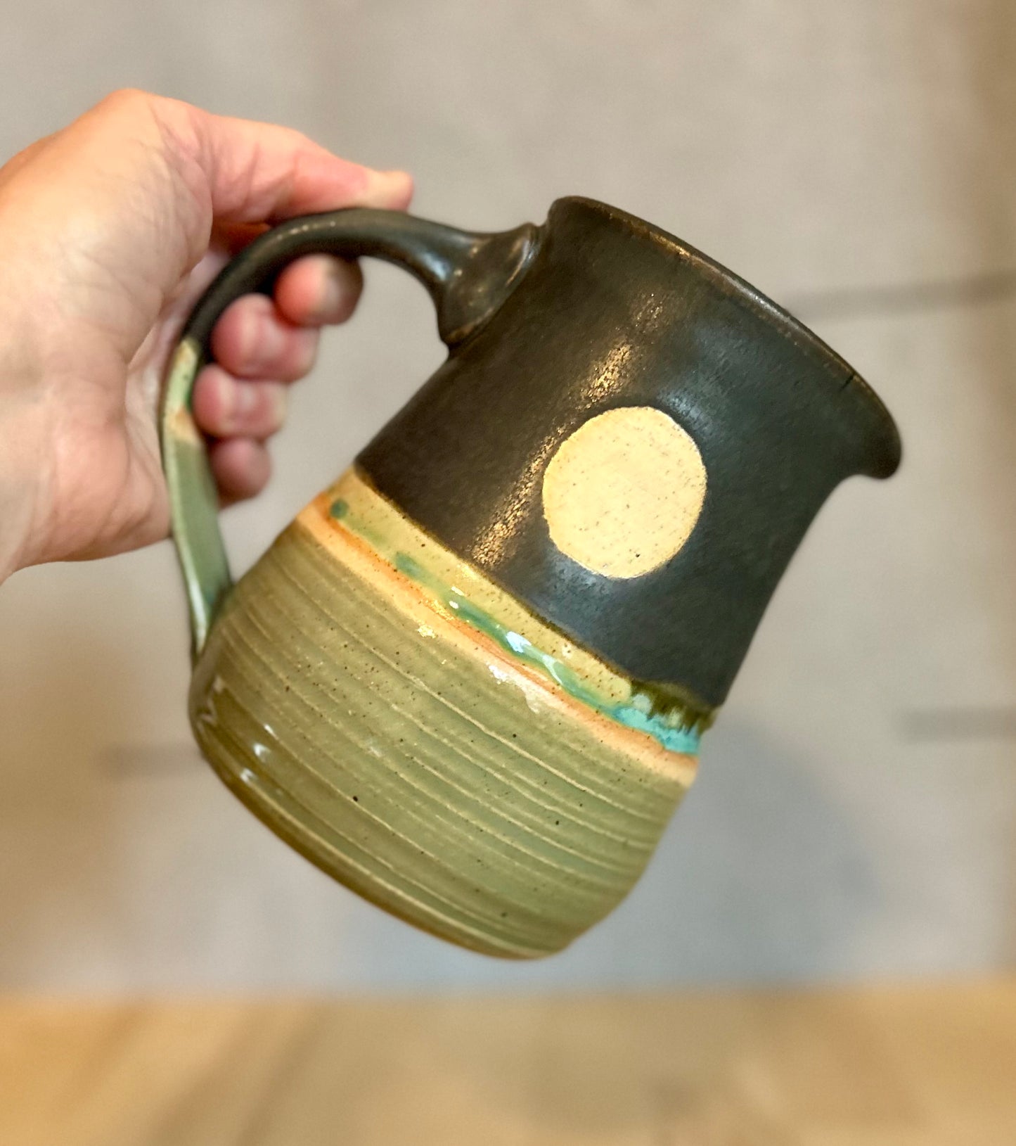 Full Moon Pitcher