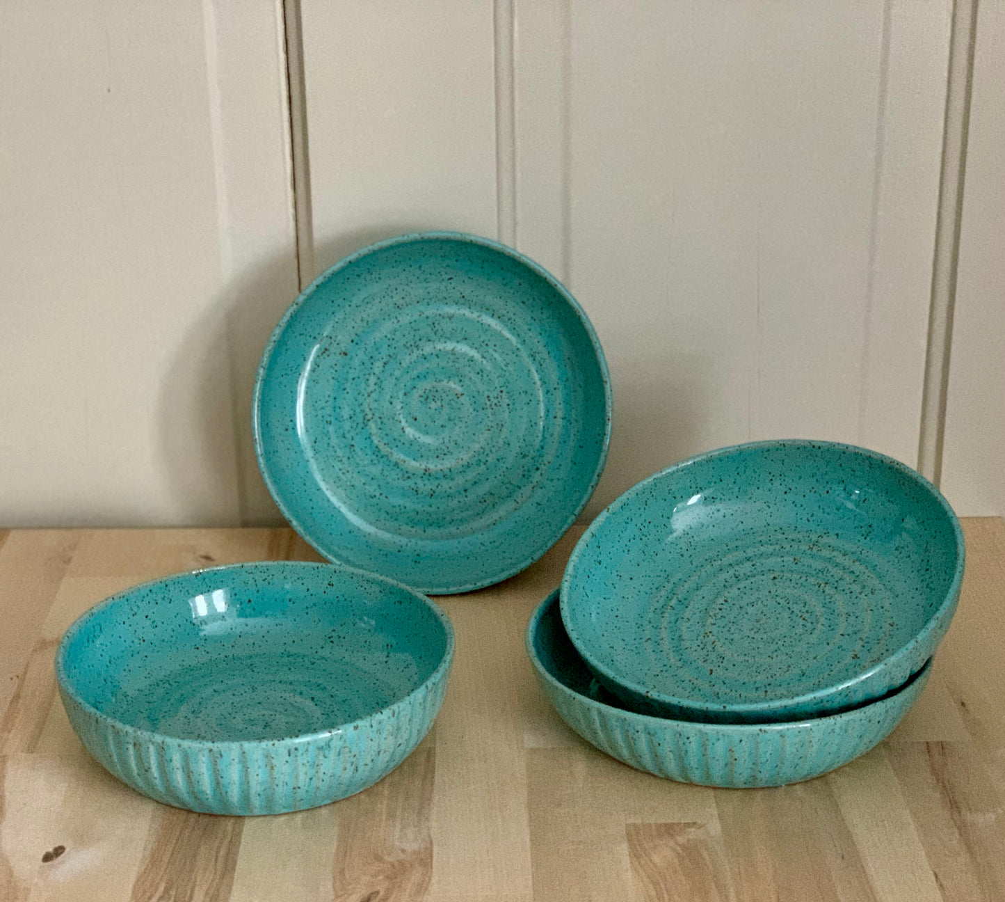 Fluted Pasta Bowls