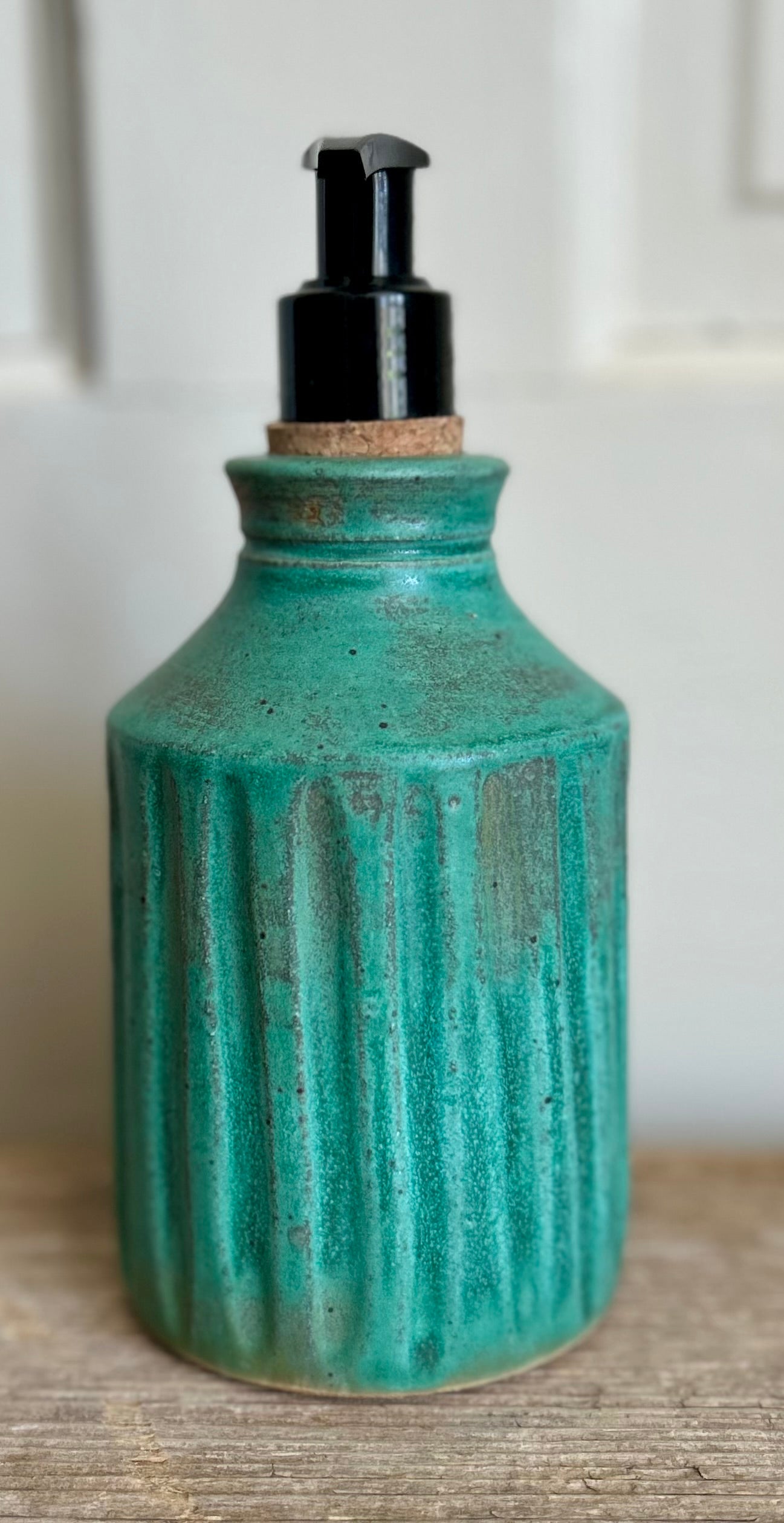 Copper Patina Fluted