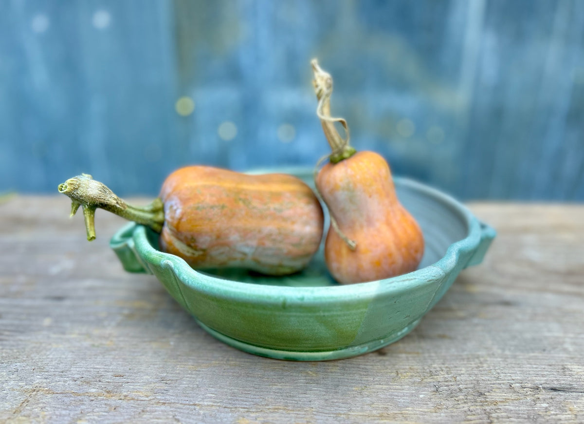 Mossy Slate Gathering Bowl