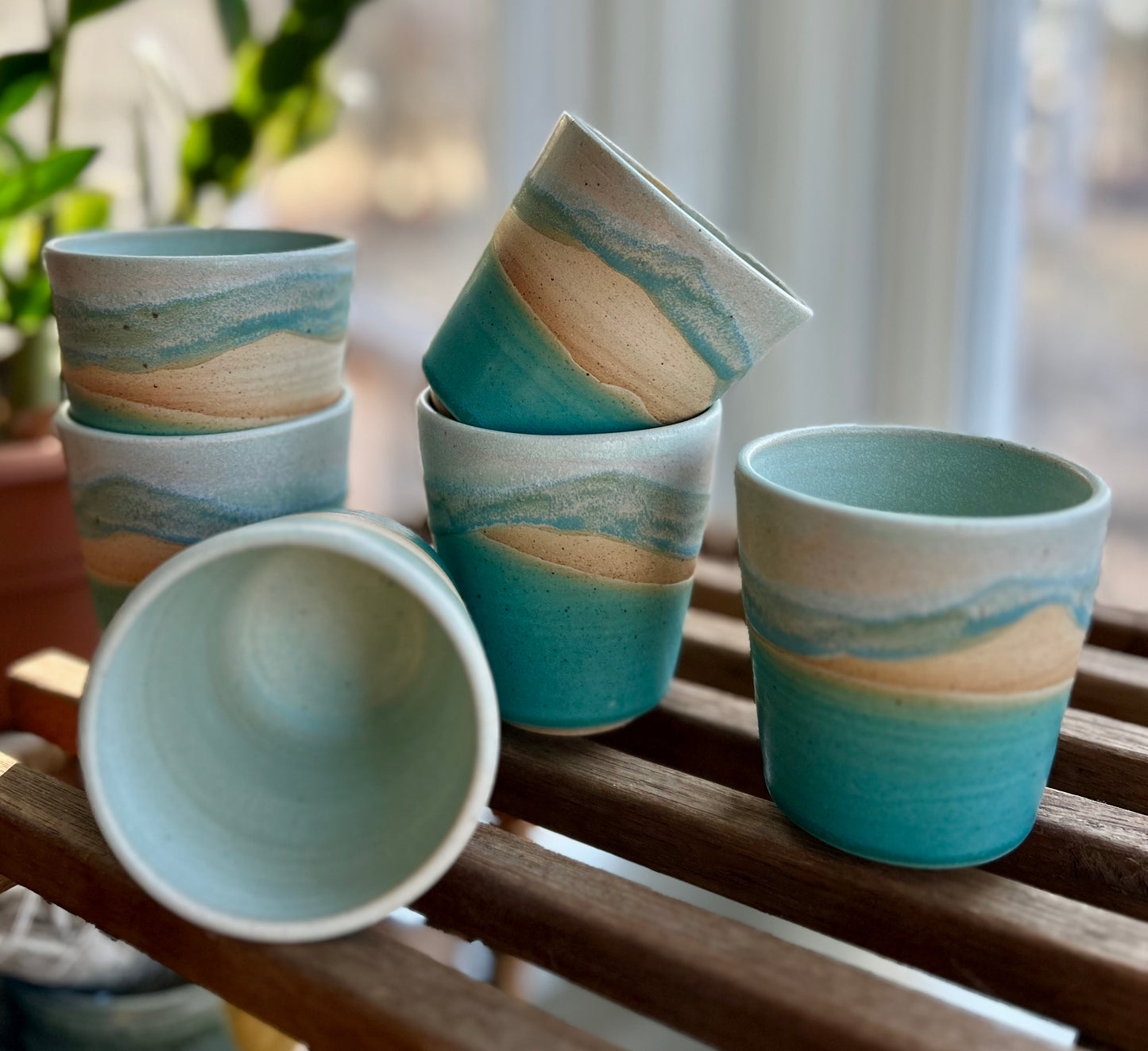 Whitefish Dunes Cup, set of 4