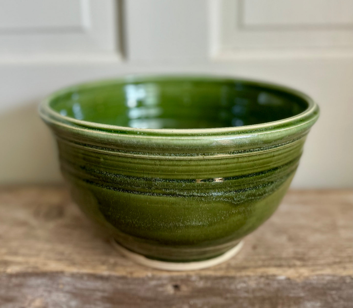 Olive Blossom Serving Bowl