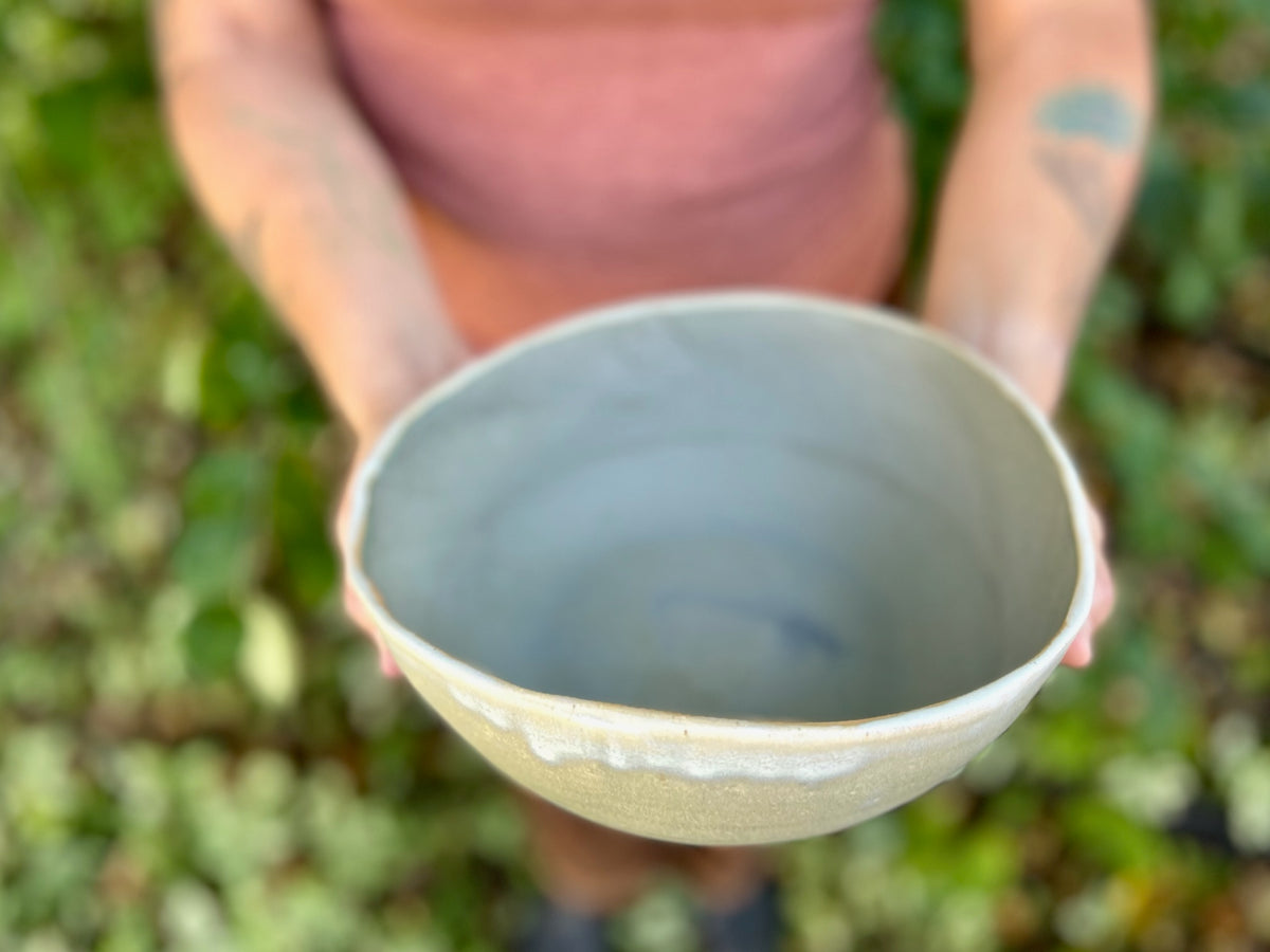 Limestone & Slate Serving Bowl