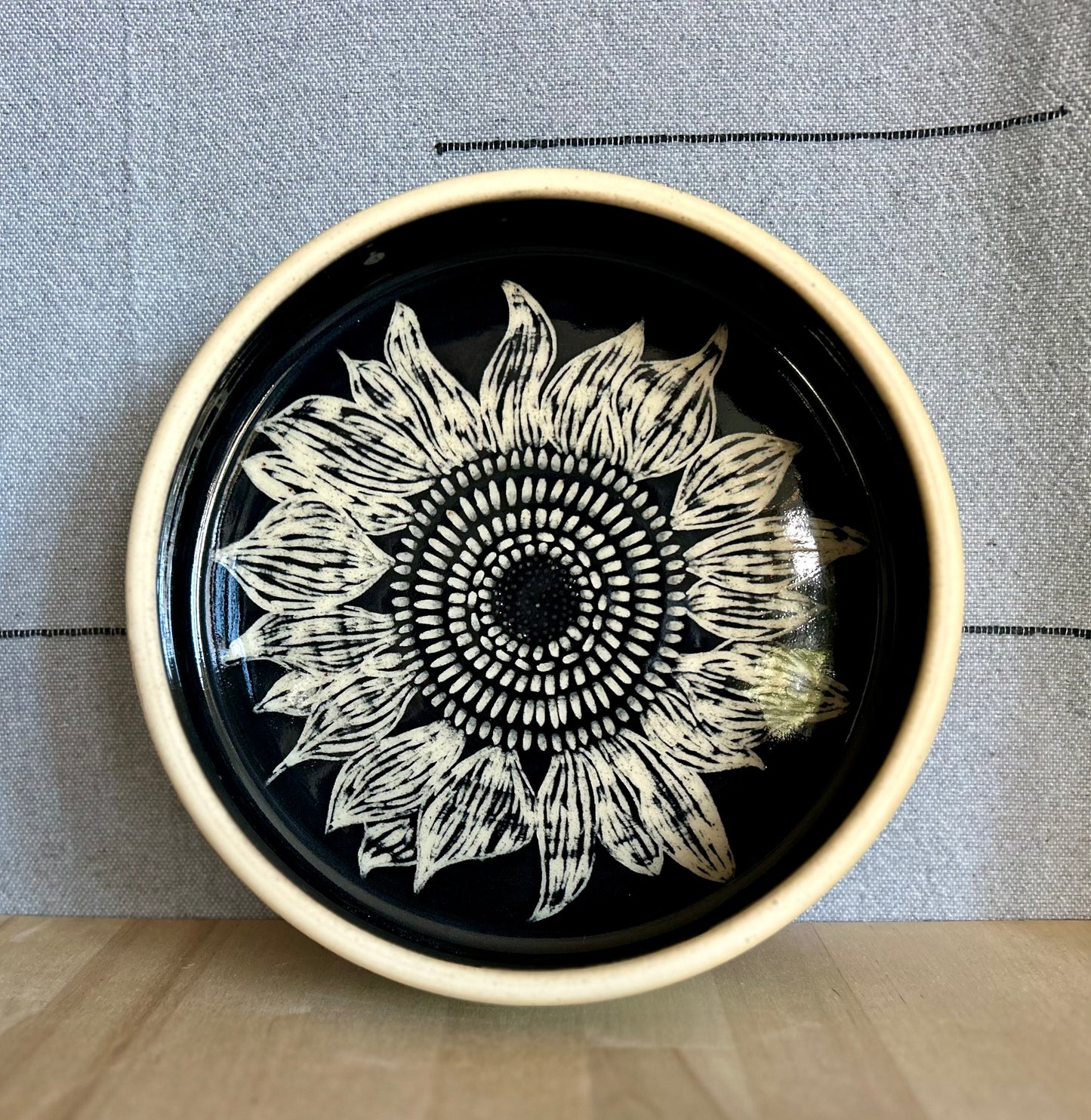 Sunflower Gathering Bowl