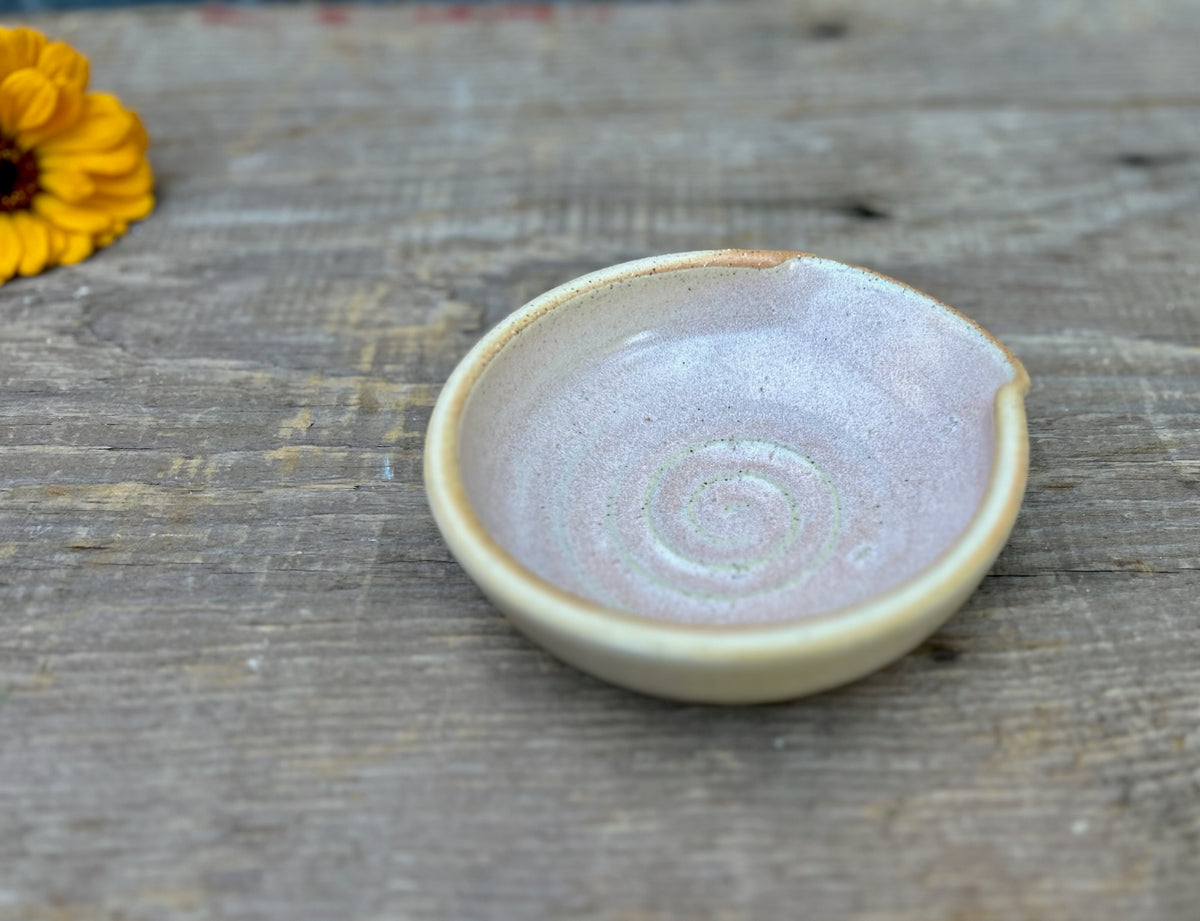 Hollyhock Spoon Rest