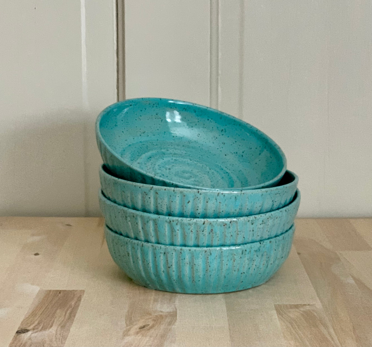 Fluted Pasta Bowls