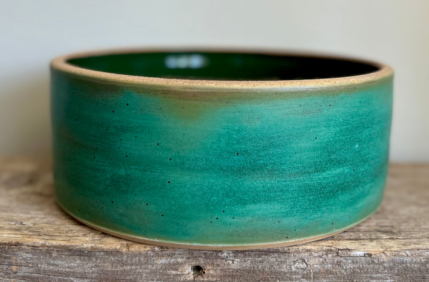 Copper Patina Sunflower Bowl